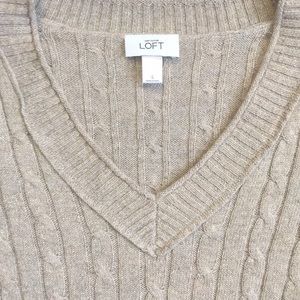 Loft Metallic Sweater